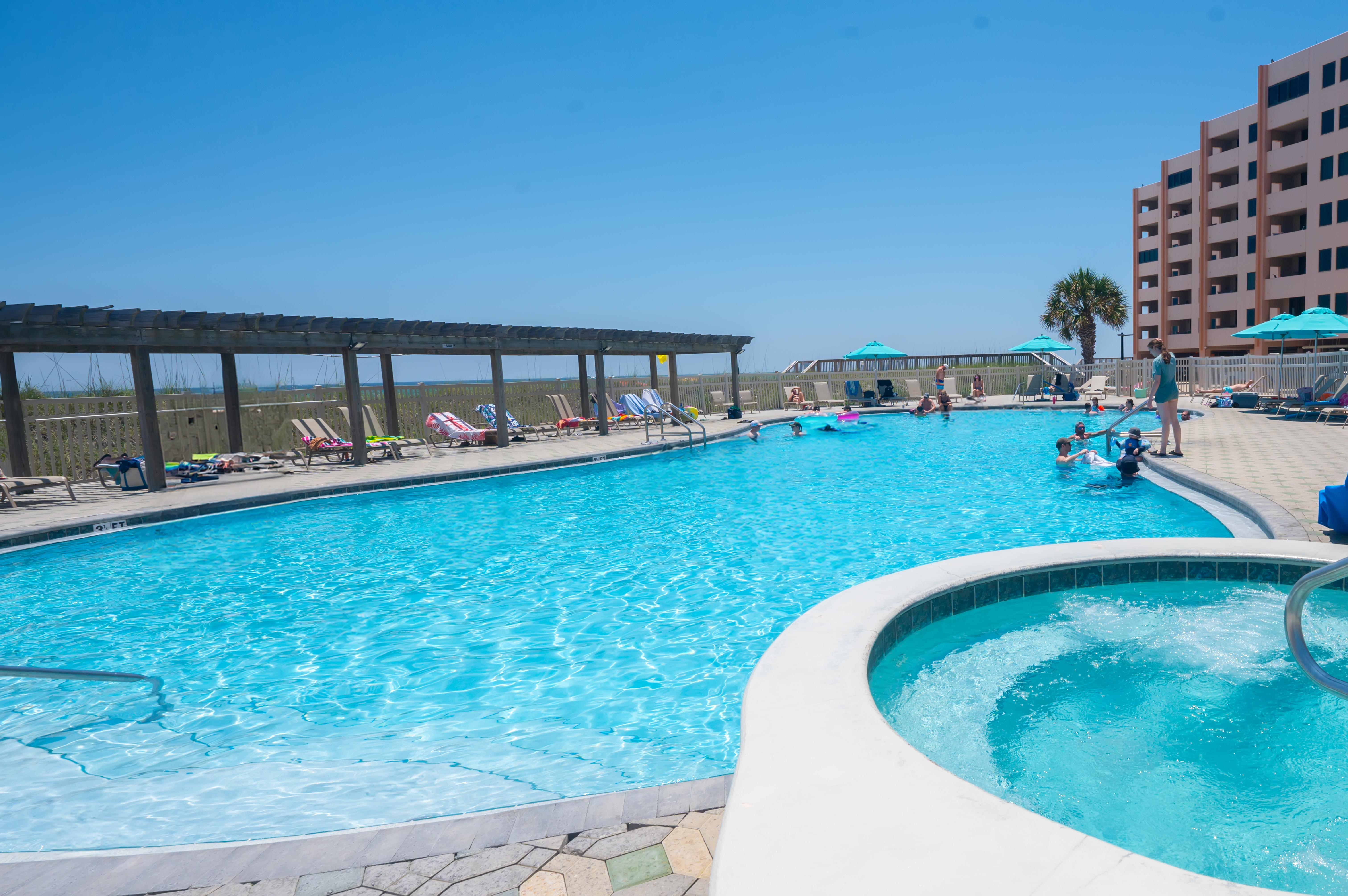 Community 2400sq ft heated pool